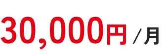 30,000円/月